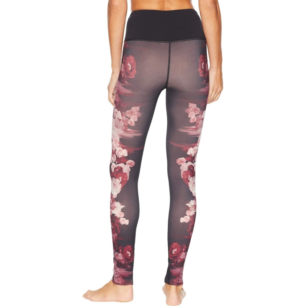 The North Face Motivation Printed High-Rise Tights TNF Black Peony Print, Size S - Picture 2 of 3
